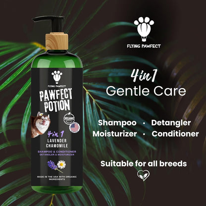 Dog Shampoo and Conditioner 4 in 1