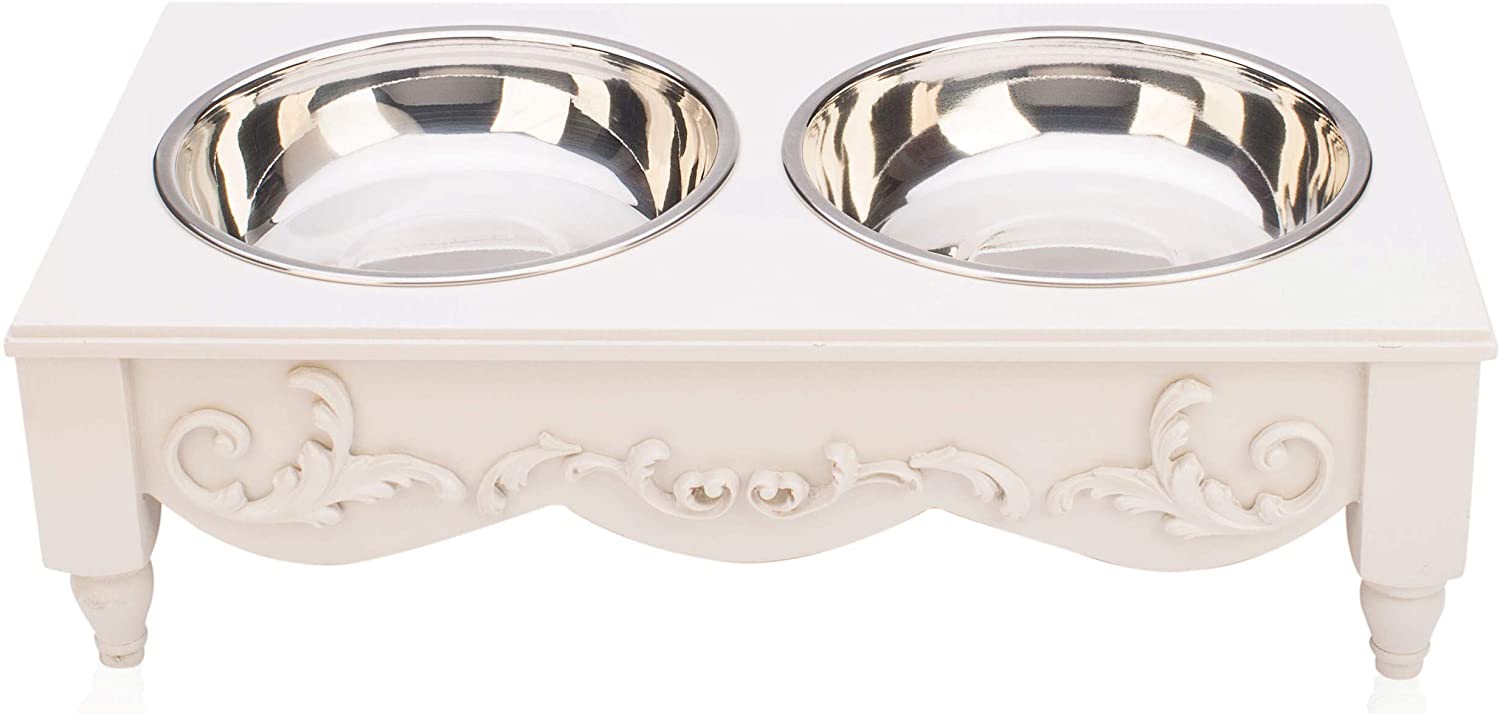 French Chic Elevated Pet Bowl / Feeder - Bonne et Filou
