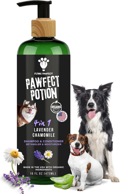 Dog Shampoo and Conditioner 4 in 1