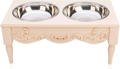 French Chic Elevated Pet Bowl / Feeder