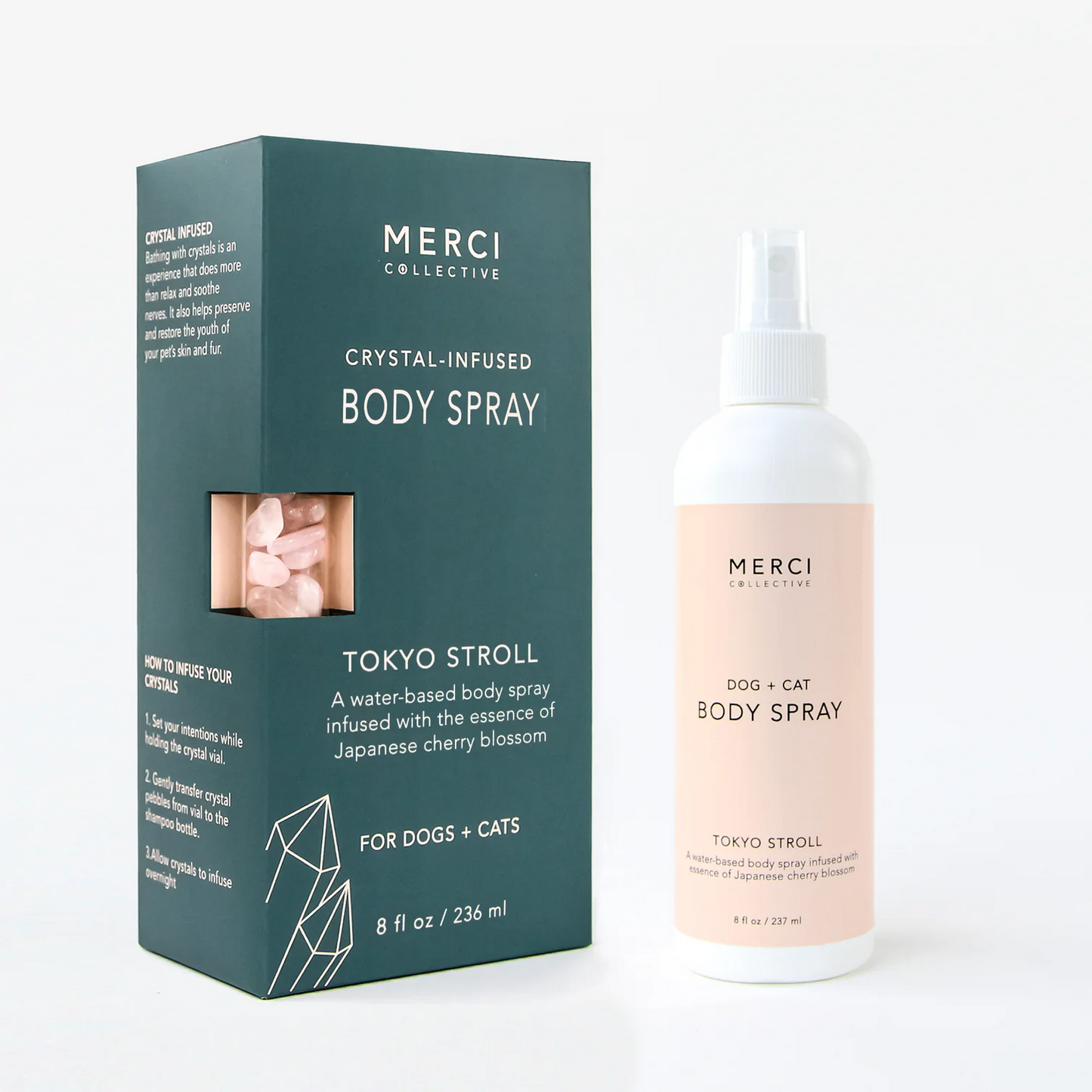 Tokyo Stroll Body Spray - Rose Quartz