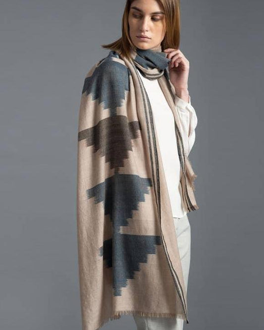 Ariana Cashmere and Wool Scarf