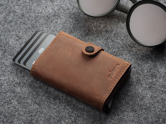 HUGO RFID wallet - Hunter Leather