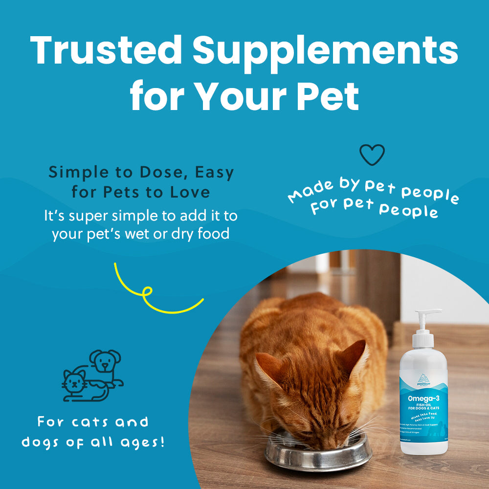 Omega-3 Fish Oil for Dogs and Cats