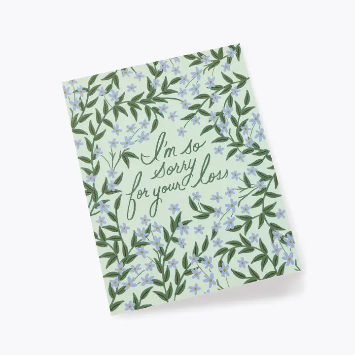 Laurel Sympathy Card
