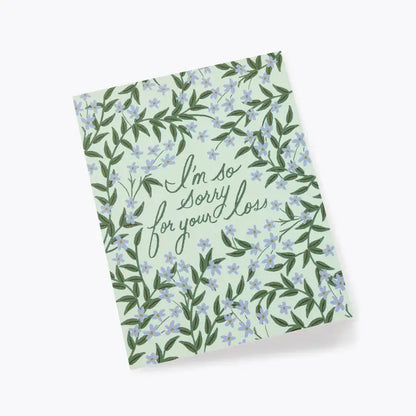 Laurel Sympathy Card