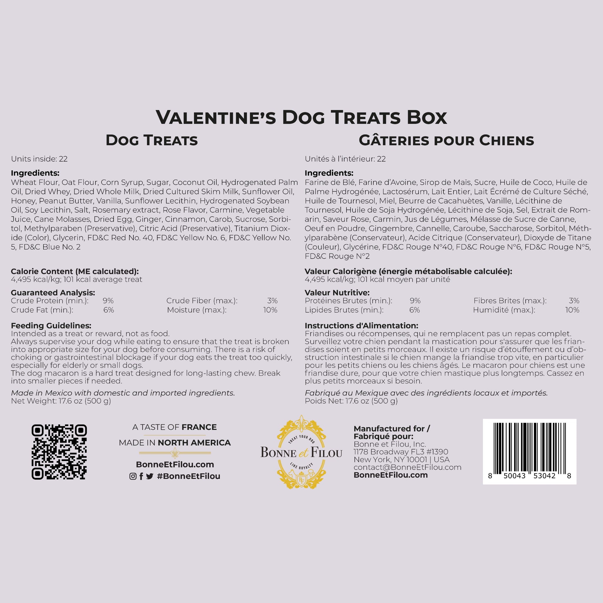 Love my Dog Themed Treats Box