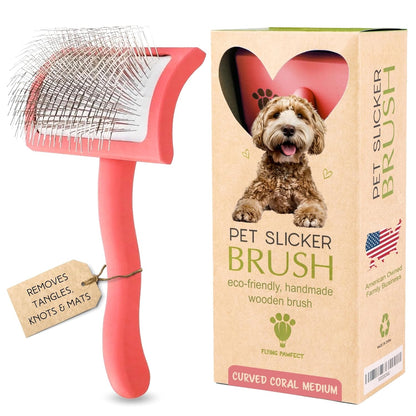 Curved Slicker Brush