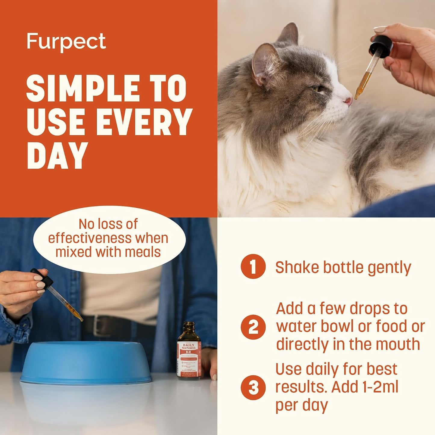 Daily Bone Nourish High Potency Daily Bone & Joint Supplement for Dogs & Cats (Box of 24)