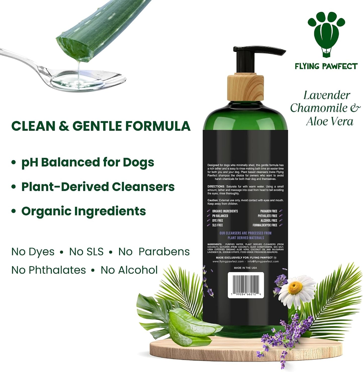Dog Shampoo and Conditioner 4 in 1
