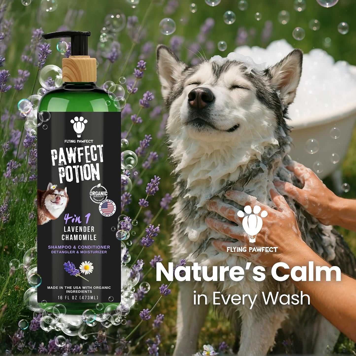 Dog Shampoo and Conditioner 4 in 1