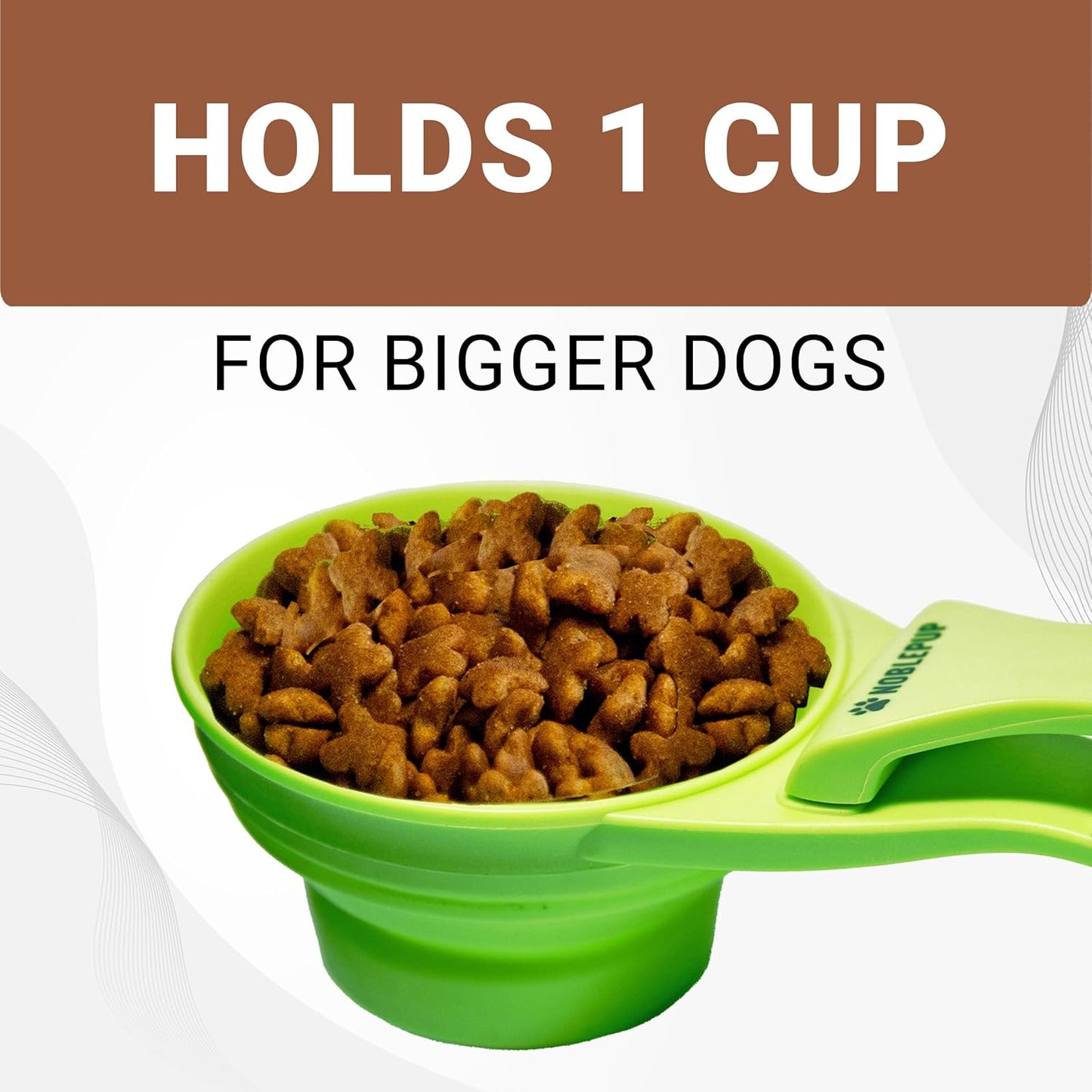 MeasureMate 1 Cup Scoop, Green