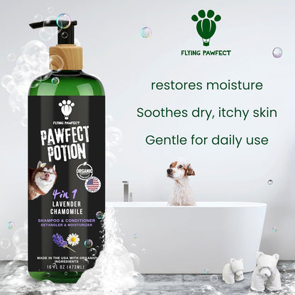 Dog Shampoo and Conditioner 4 in 1