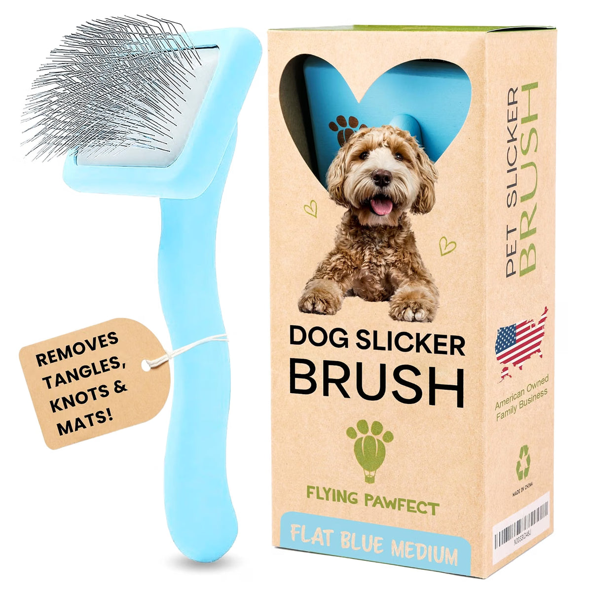Flat Slicker Brush