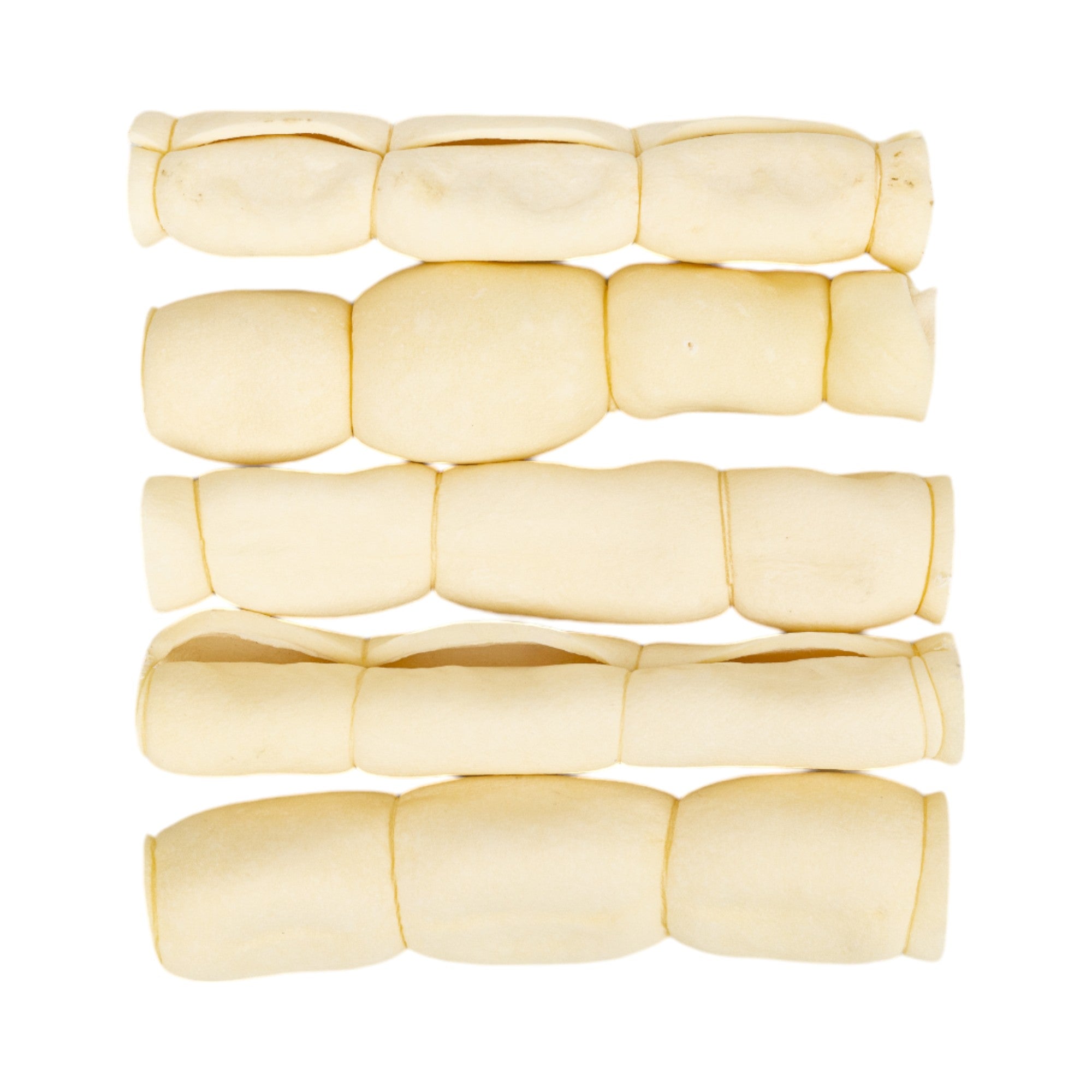 Beef cheek rolls for dogs natural long lasting dog chews 5 count