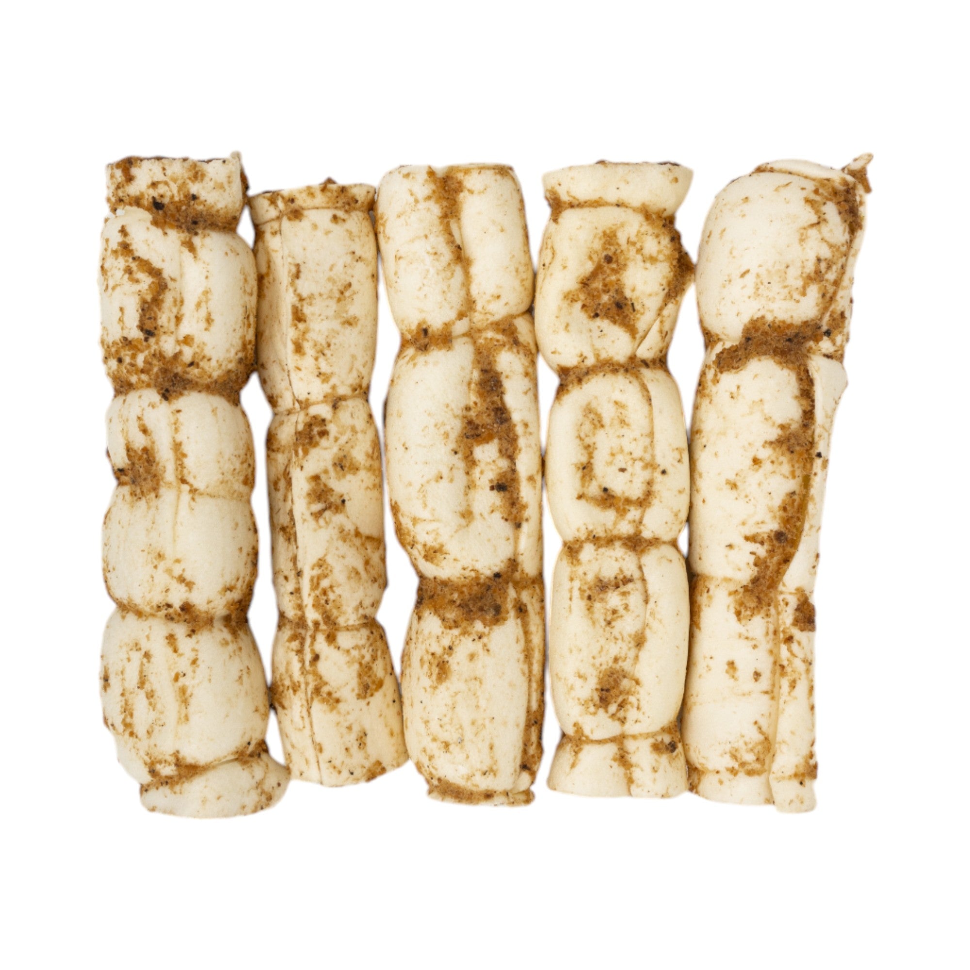 Bully dusted beef cheek rolls for dogs (5-pack)