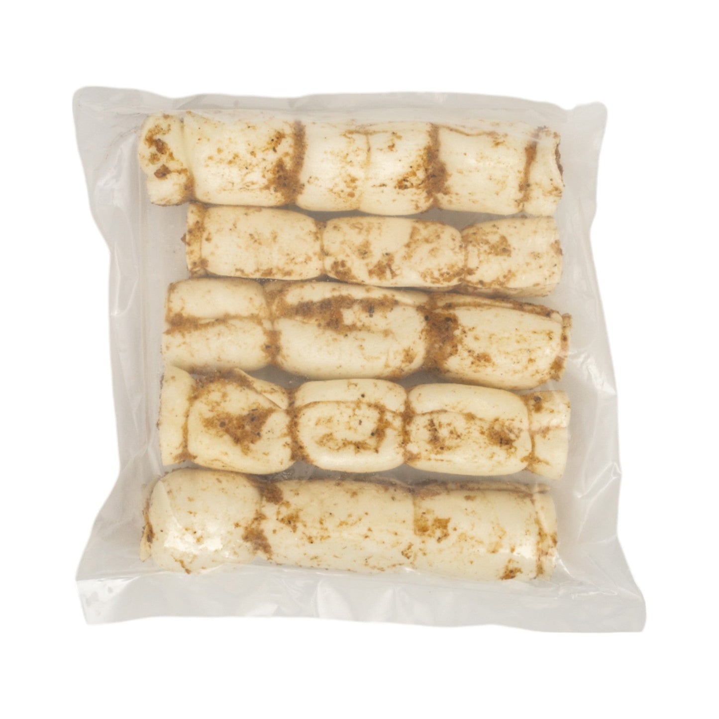 Bully Dusted Beef Cheek Rolls – All-Natural, Long-Lasting Dog Chews (5-Pack)