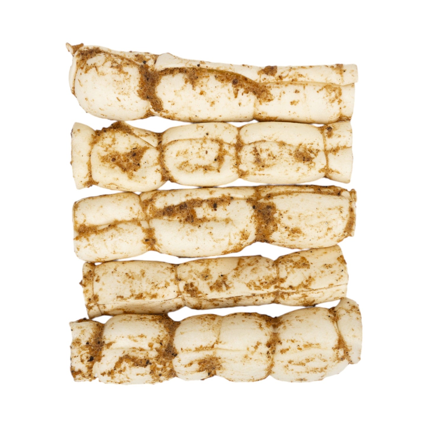 Bully Dusted Beef Cheek Rolls – All-Natural, Long-Lasting Dog Chews (5-Pack)