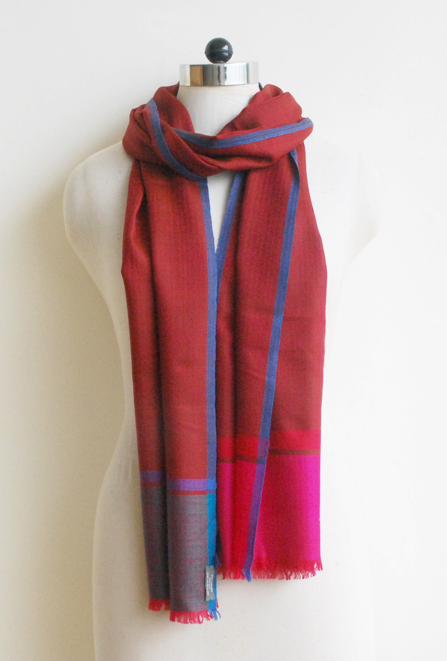 50% Cashmere 50% Wool Scarf - 905 - 40x220