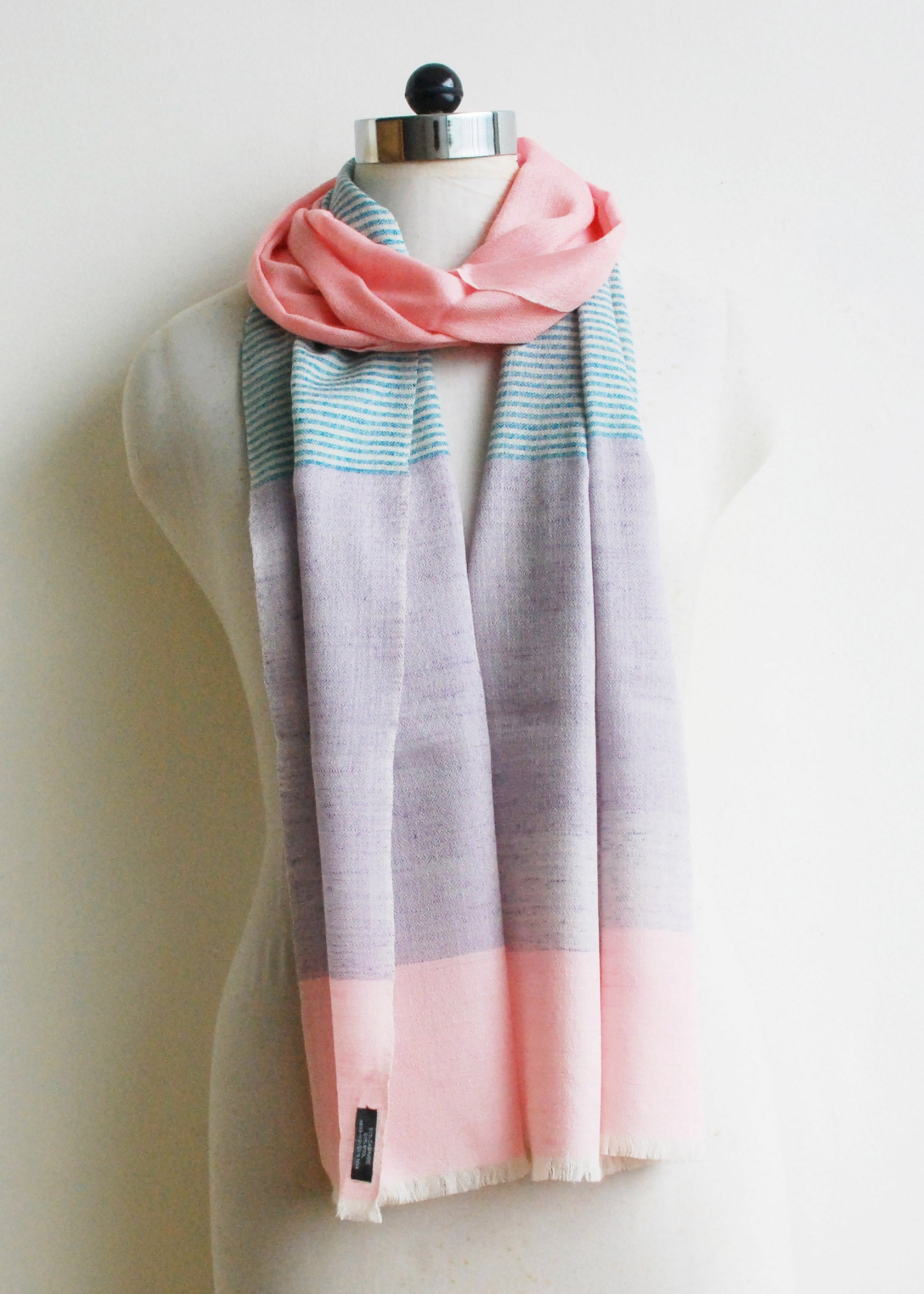 50% Cashmere 50% Wool Scarf - 947B - 40x220