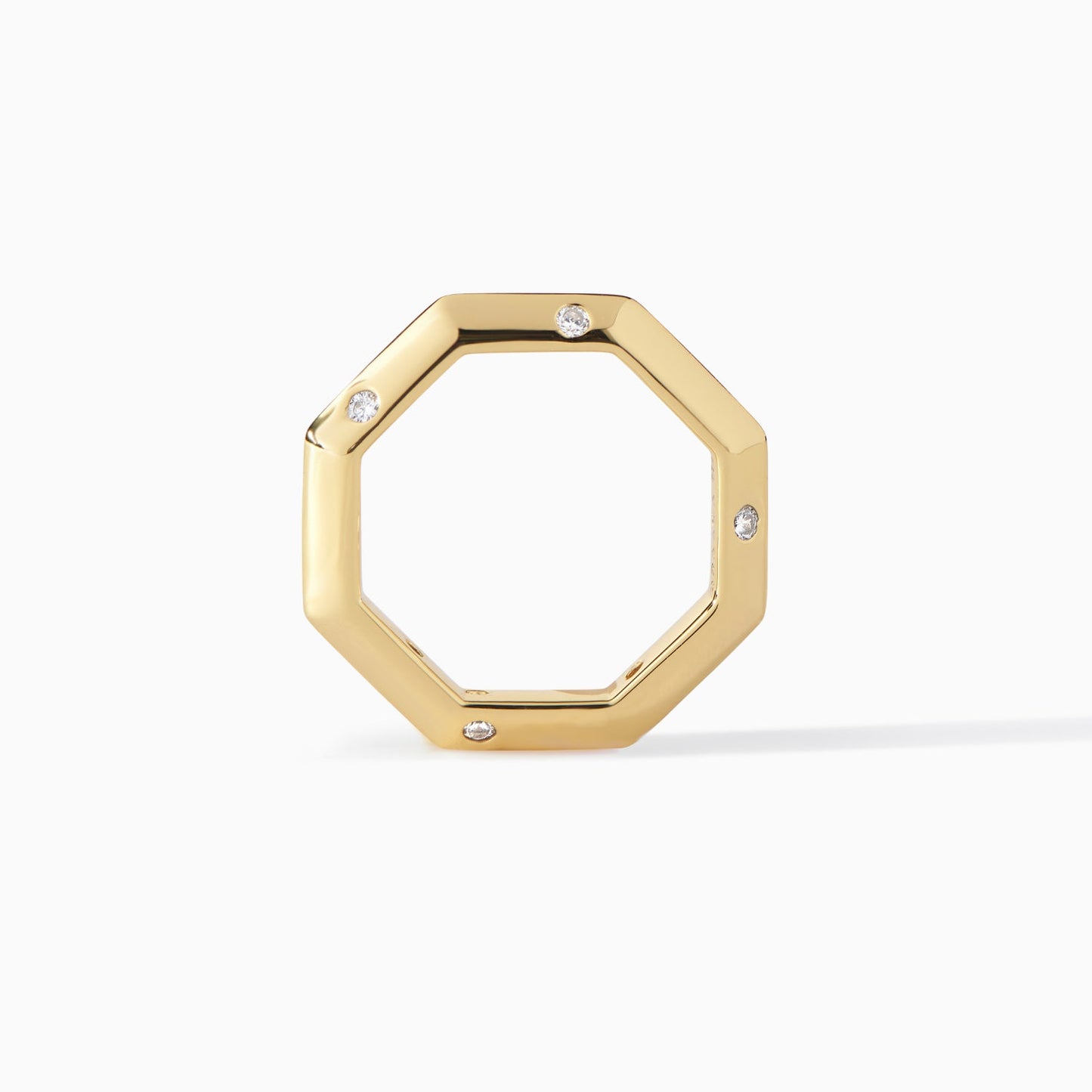 The Athena Double-Sided Burnish Ring