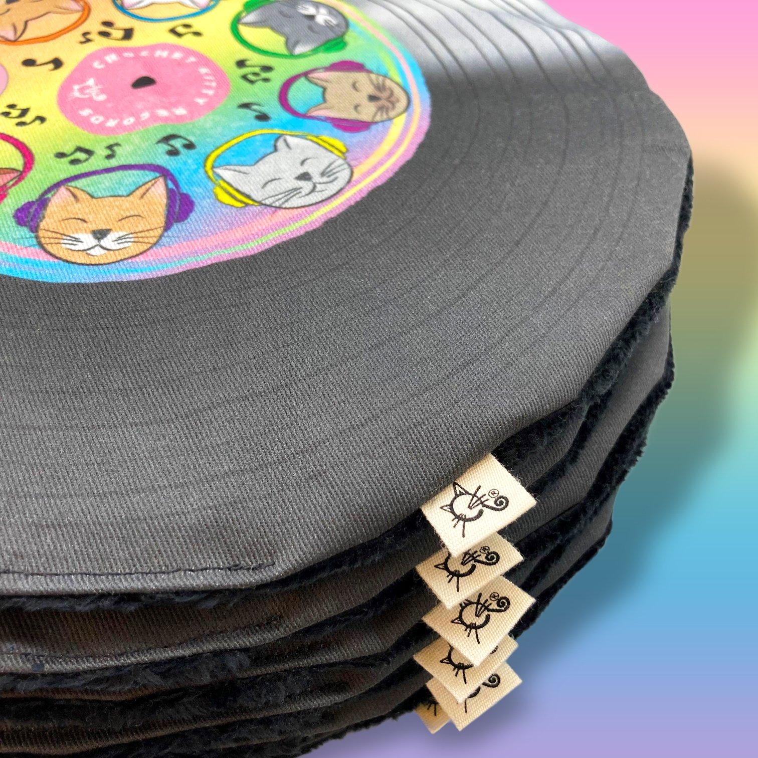 Crinkle and Catnip Record Cat Mat