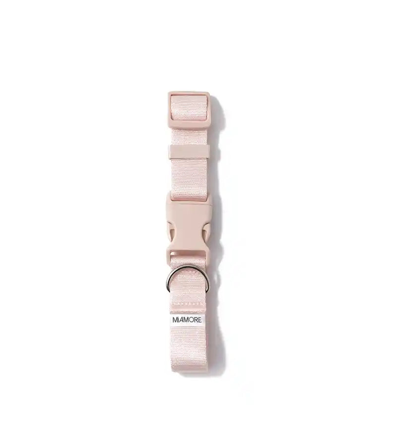 Amore Dog Collar in Petal Pink