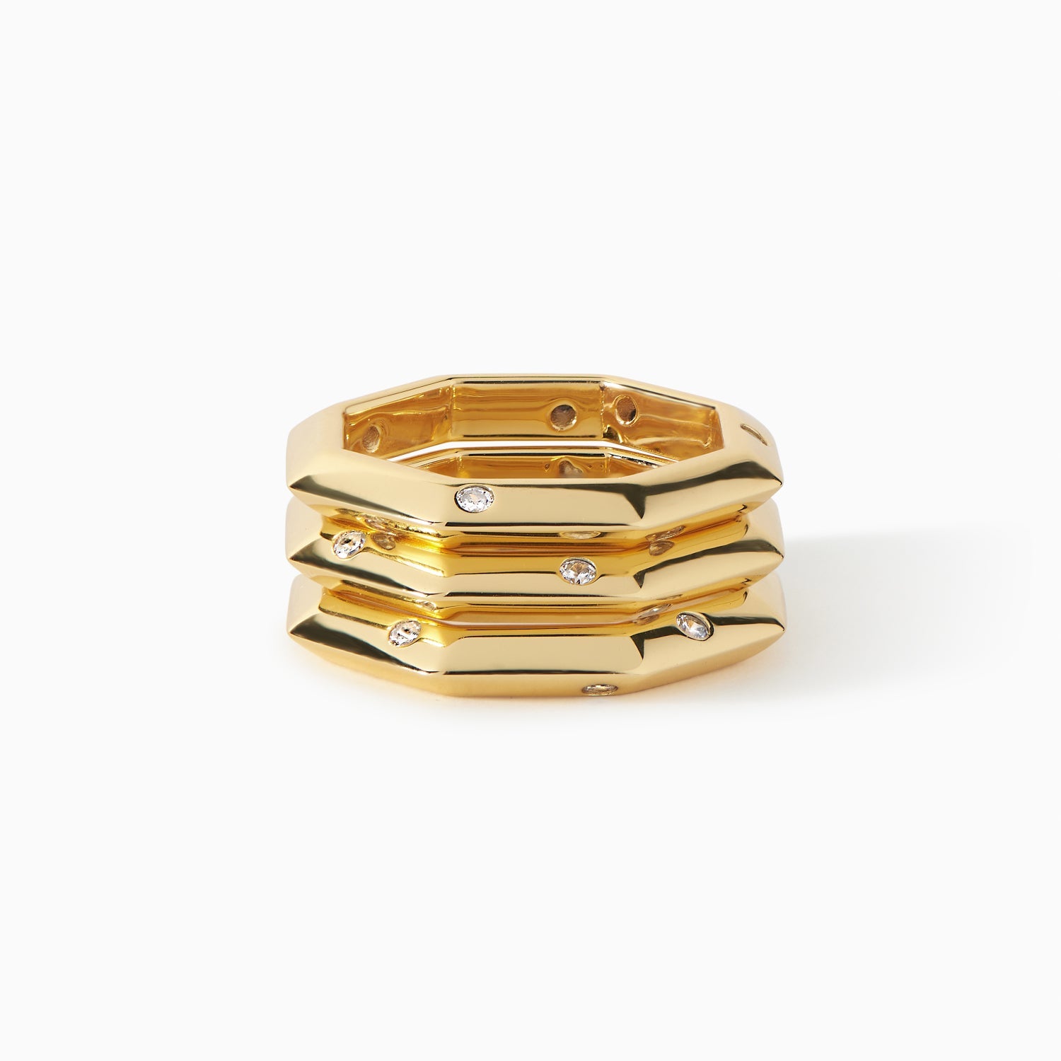 The Athena Double-Sided Burnish Ring