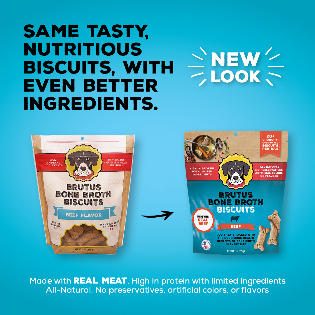 Brutus Broth Biscuits - Beef