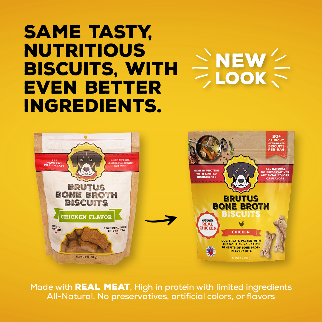Brutus Broth Biscuits - Chicken
