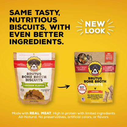 Brutus Broth Biscuits - Chicken