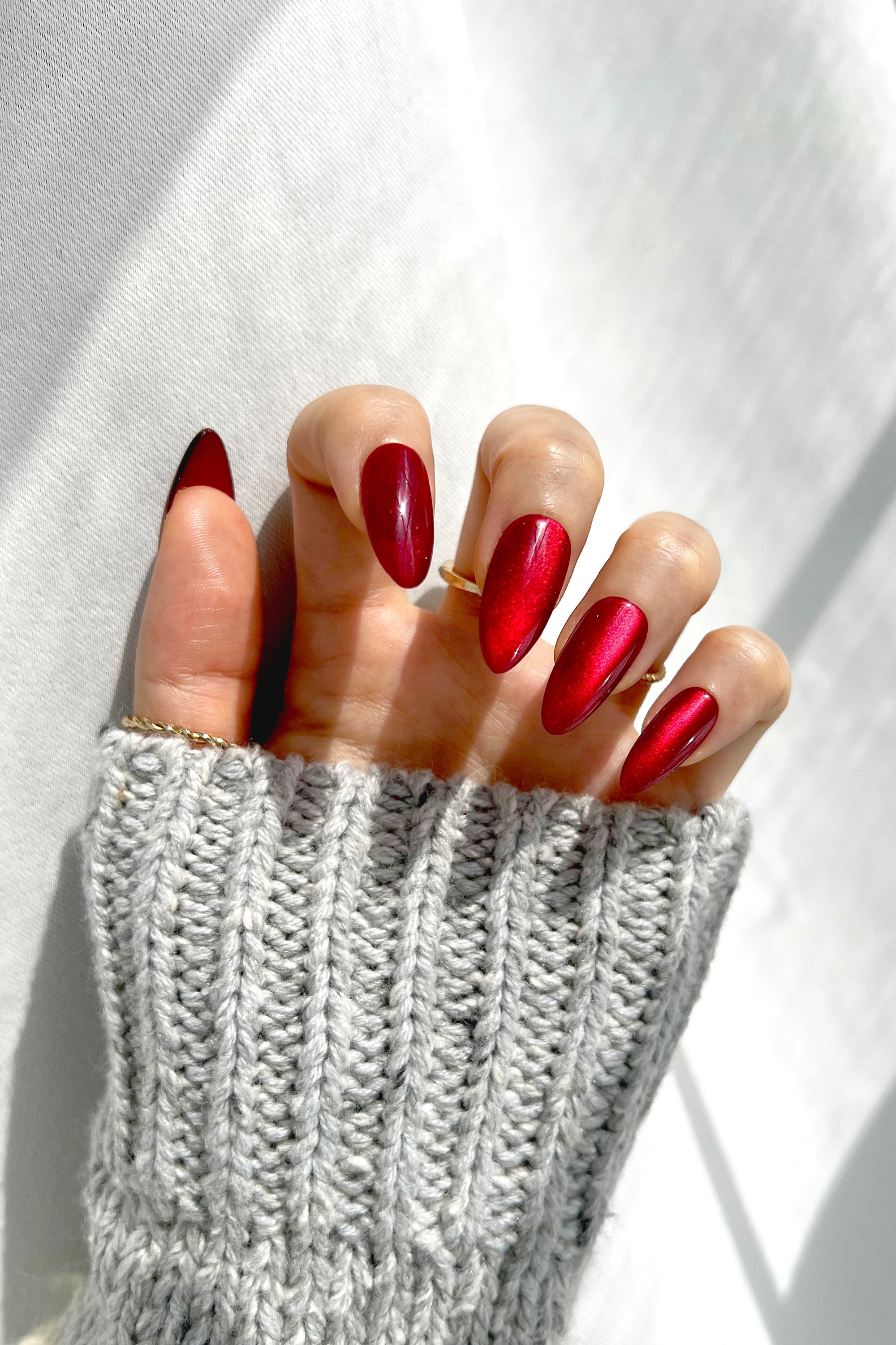 Ruby Quartz | Soft & Durable Press-On Nails