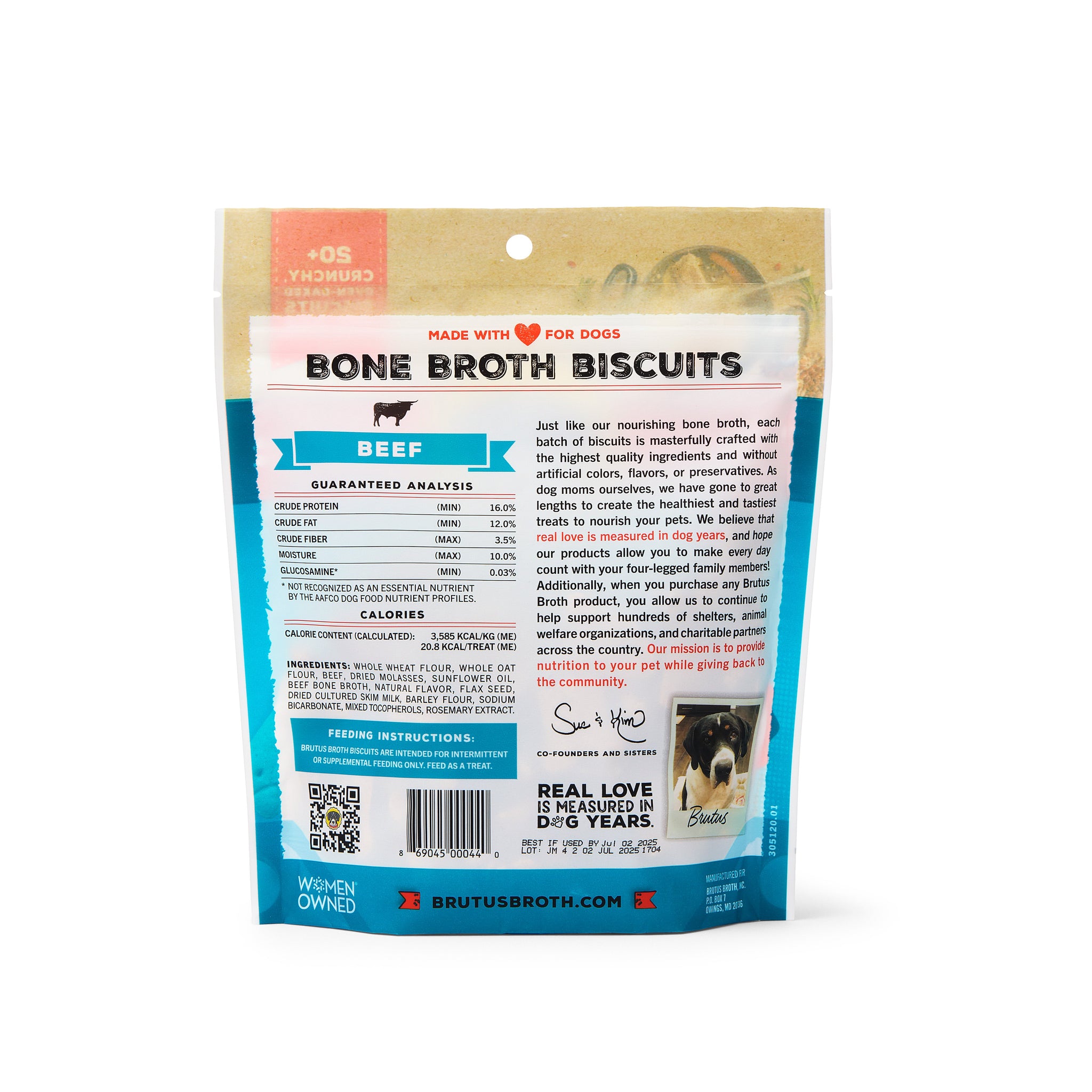 Brutus Broth Biscuits - Beef