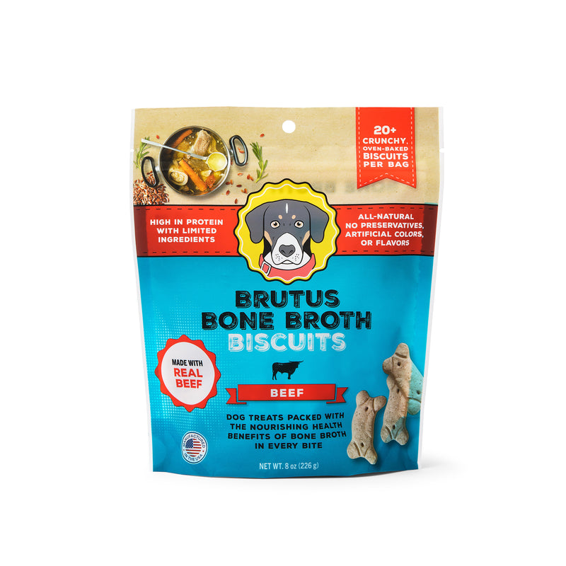 Brutus Broth Biscuits - Beef