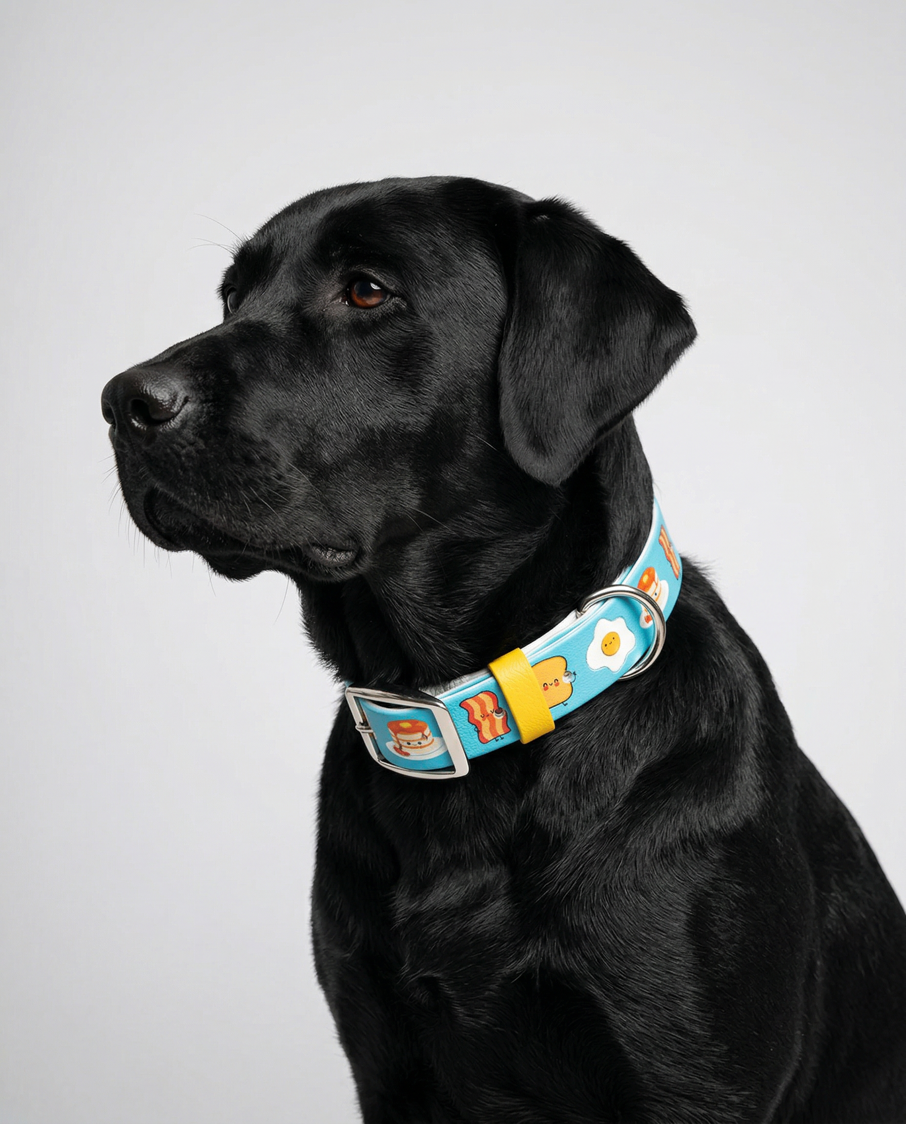 Breakfast Printed Biothane Collar