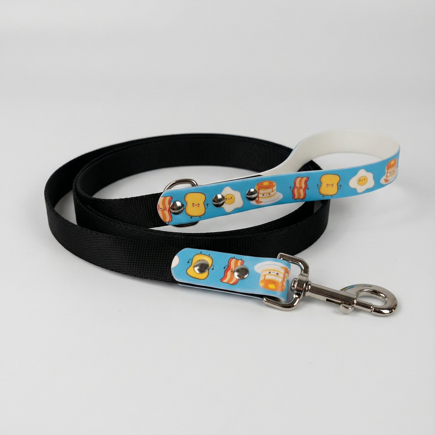 Breakfast Printed Biothane Leash