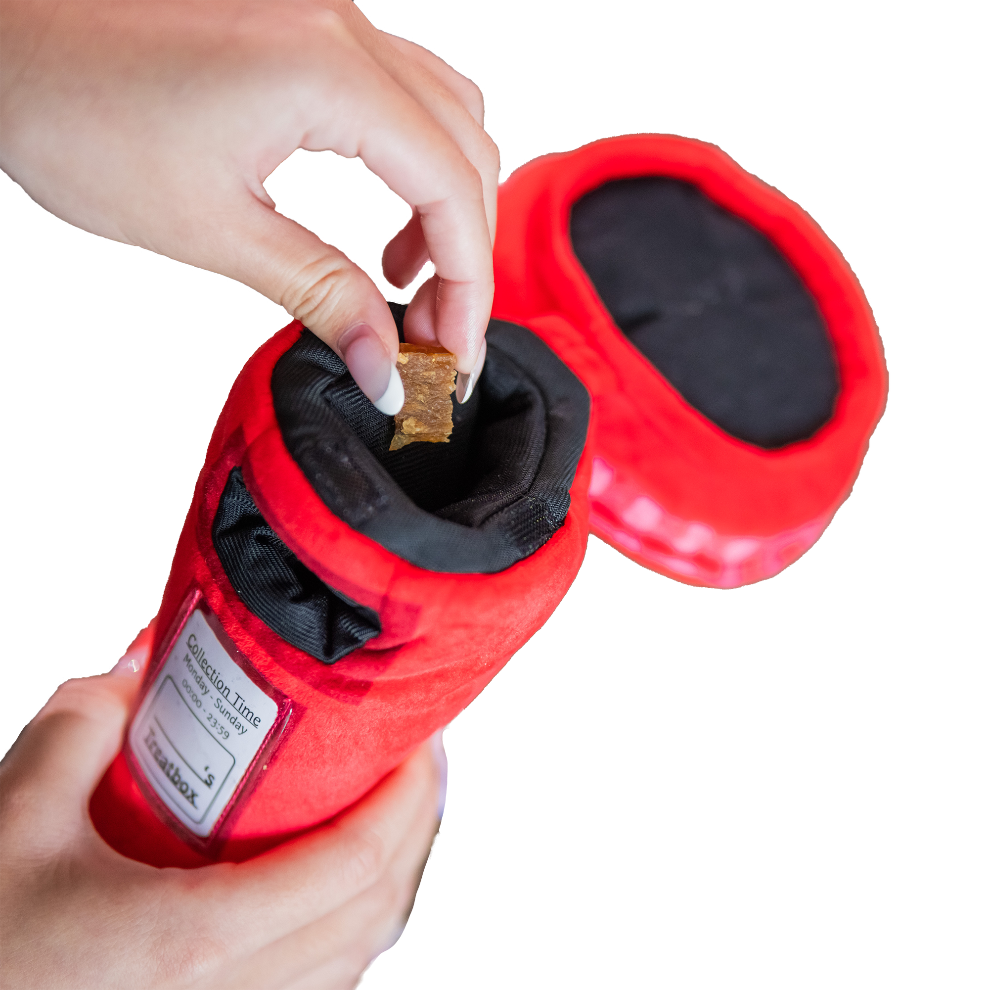 Woof² British Postbox Treat-Dispensing Pet Toy