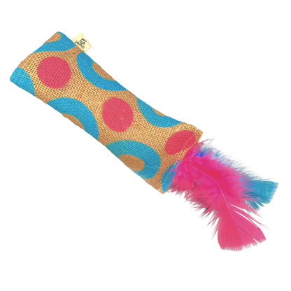 Burlap Crinkle and Catnip Kickin' Stick