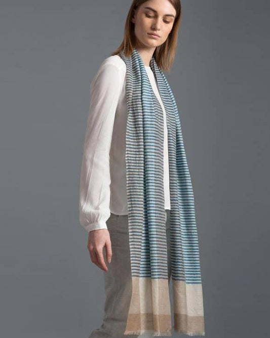 Luna Cashmere and Wool Scarf