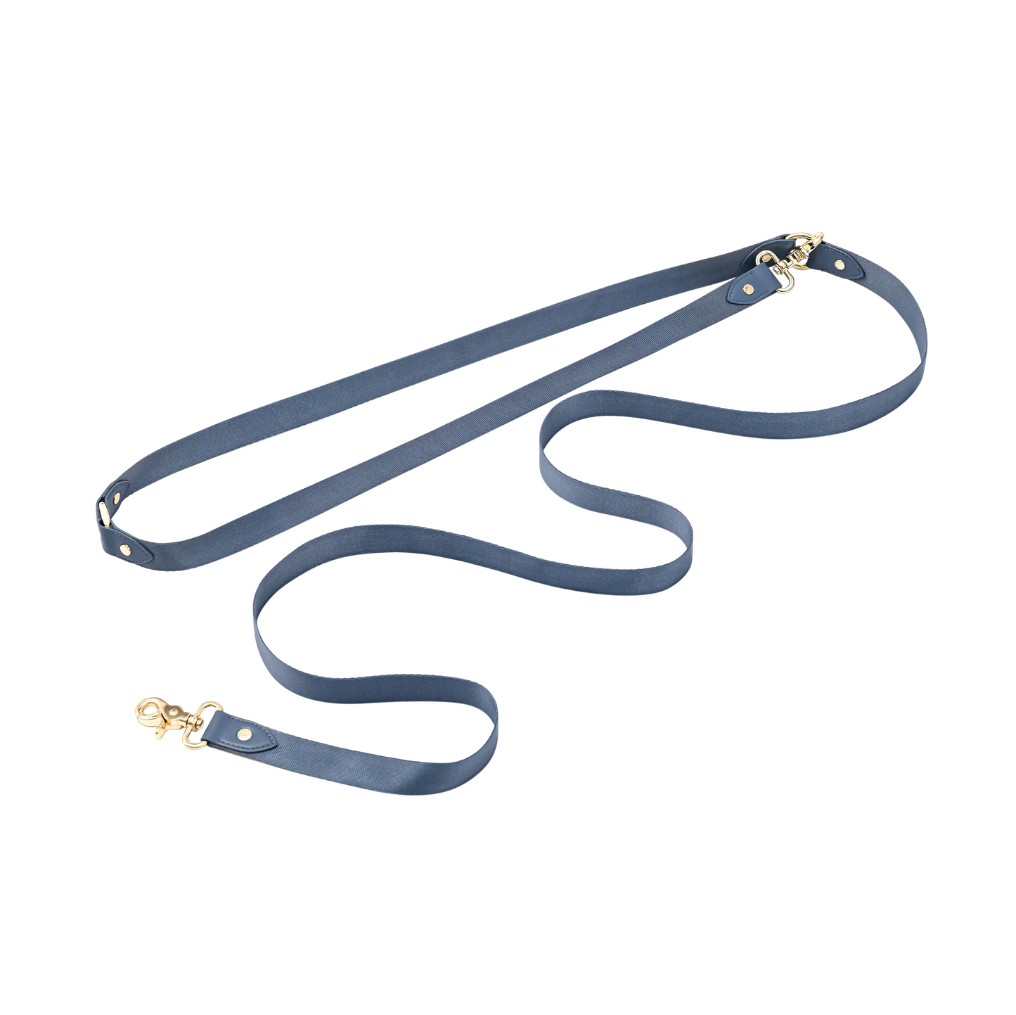Crossbody Leash - Stone Blue