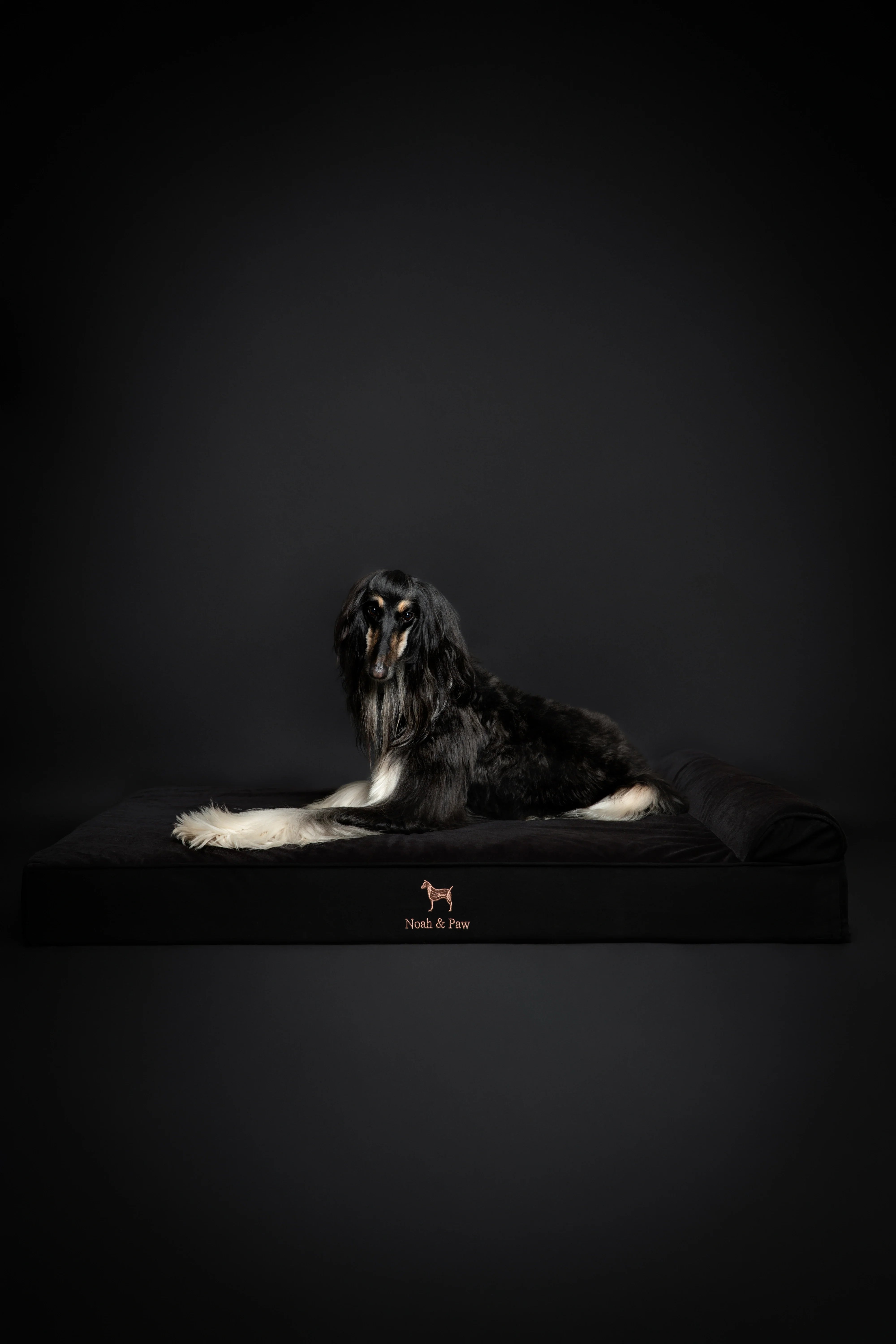 Denim Orthopedic Pet Bed, Memory Foam, Infused with Cooling Gel - Classic