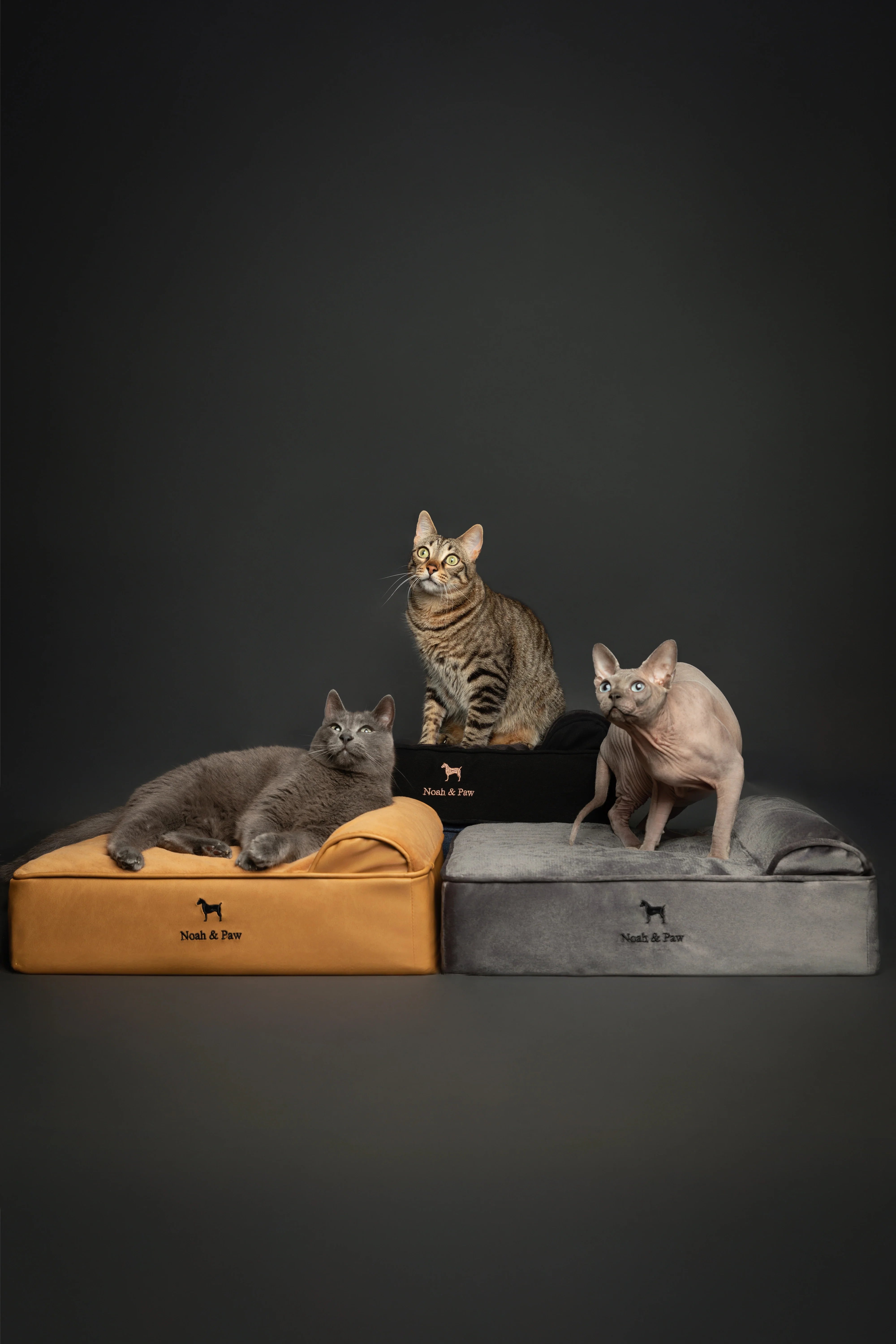 Faux Leather, Orthopedic Pet Bed, Eggshell Memory Foam, Infused with Cooling Gel, Classic Style