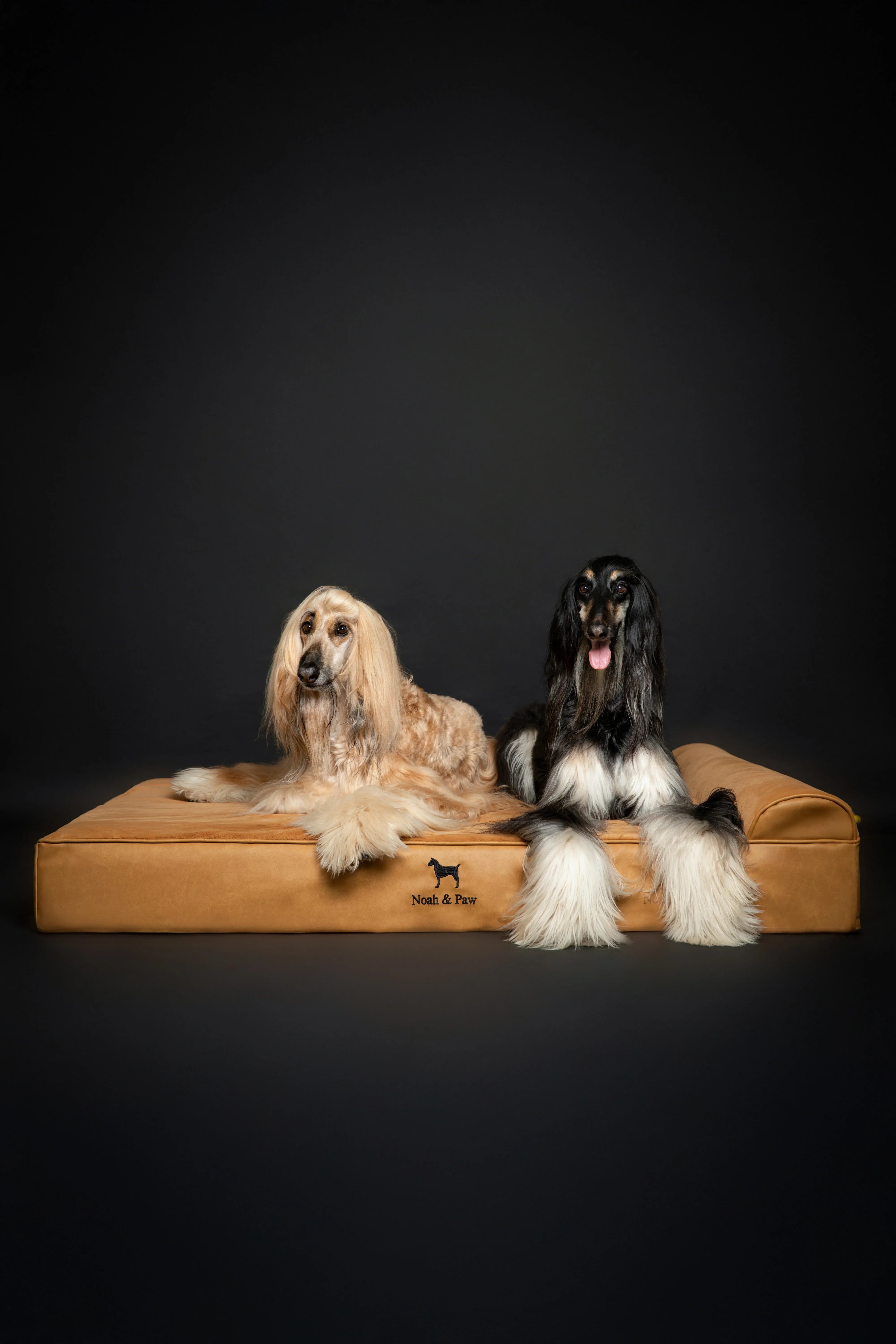 Faux Leather, Orthopedic Pet Bed, Eggshell Memory Foam, Infused with Cooling Gel, Classic Style