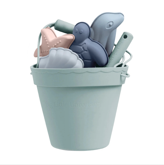 Beach Bucket Set - Sage Green