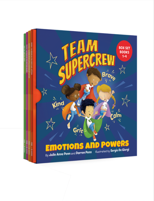 Team Supercrew - Emotions and Powers - 4 Book Box Set