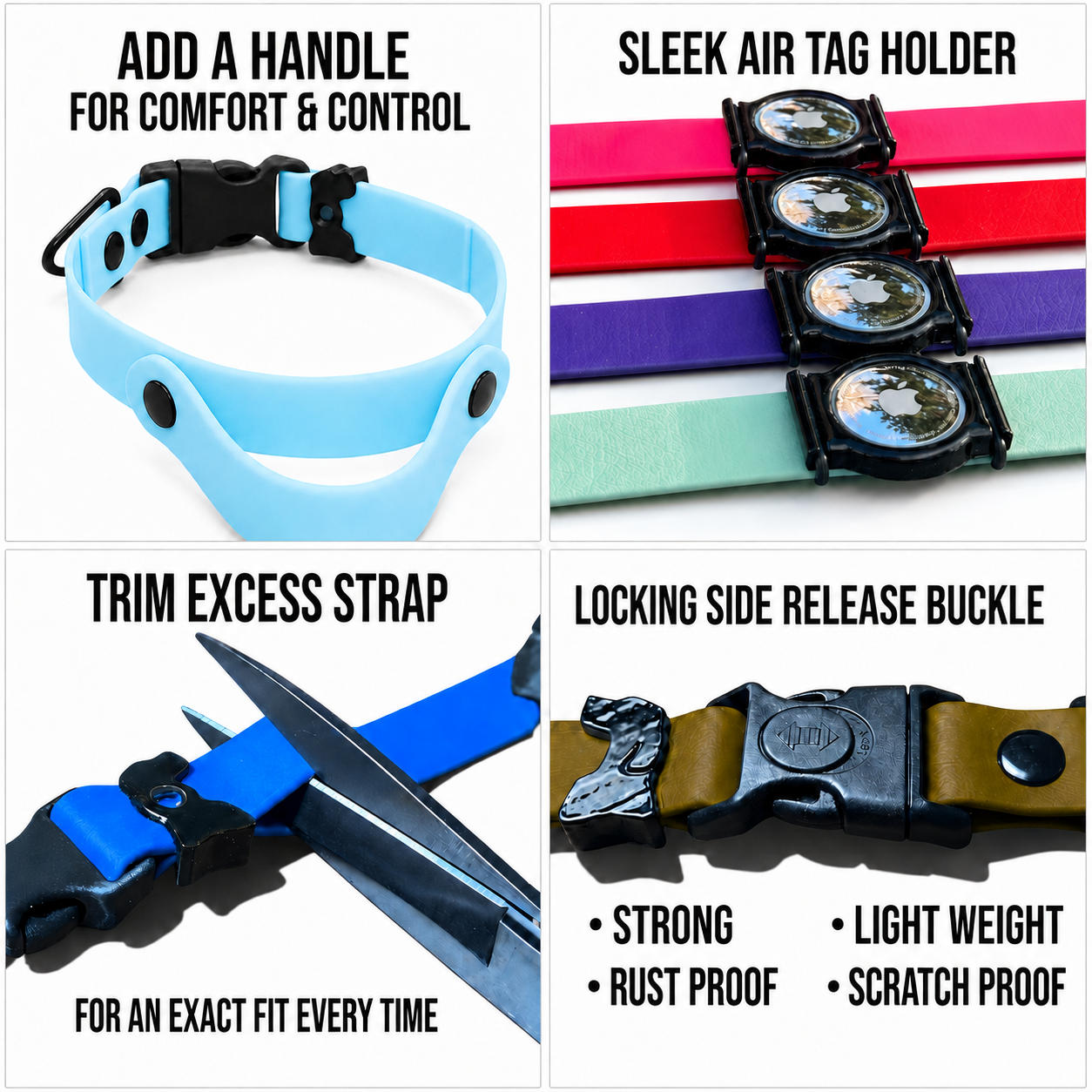 Sport Collection Collars- Flexible Biothane