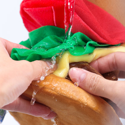 Woof² Cheeseburger Nose-work Pet Toy