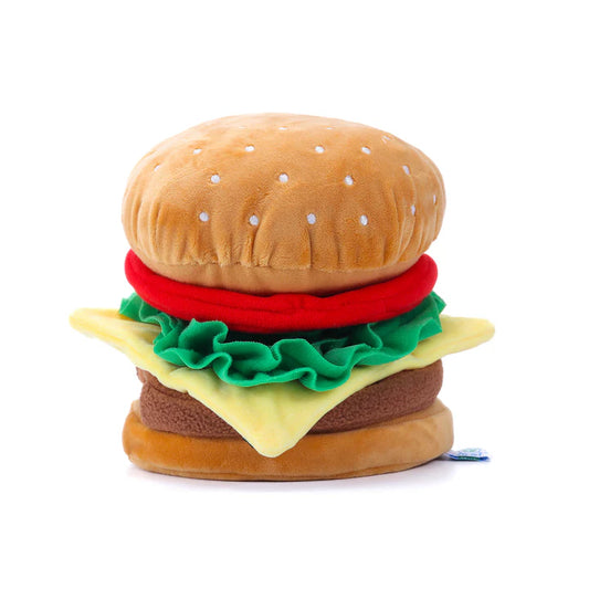 Woof² Cheeseburger Nose-work Pet Toy