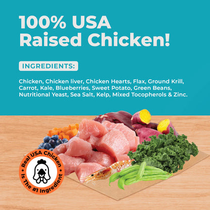 Joyride’s Kitchen Wholesome Chicken Freeze-Dried Raw Dog Food