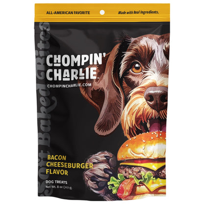 Bacon Cheeseburger Flavor Dog Treats